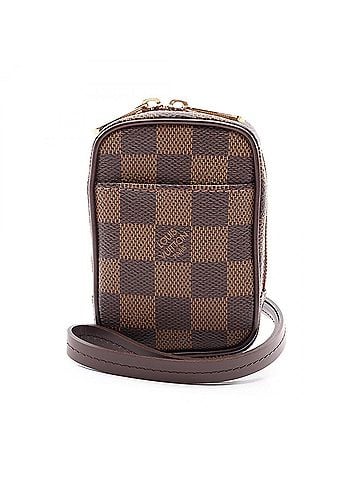 Louis Vuitton Louis Vuitton Etui Okapi PM Handbag/Pouch, Leather, Damier Pattern, Women's, Brown, N61738 (view 1)
