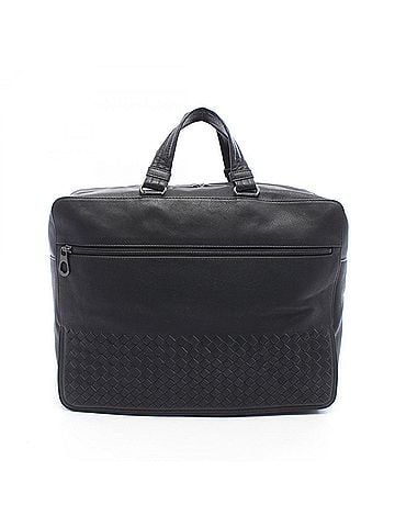 Bottega Veneta Bottega Veneta Intrecciato Backpack Business Bag Handbag Leather Men's Black (view 1)