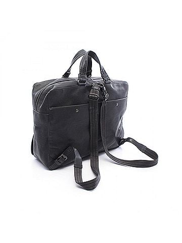 Bottega Veneta Bottega Veneta Intrecciato Backpack Business Bag Handbag Leather Men's Black (view 2)