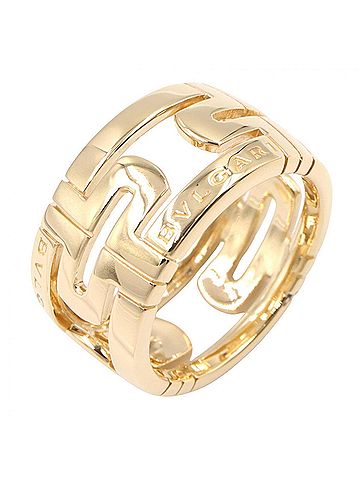 Bvlgari BVLGARI Parentesi Ring, 18K (Yellow Gold), Women's Jewelry, Gold Tone (view 1)