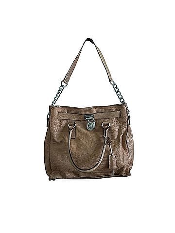 Michael Kors Hamilton Leather Satchel (view 1)