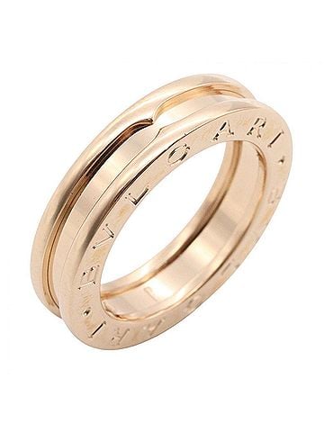 Bvlgari Bvlgari Bulgari B-zero1 Ring, 1-band ring, 18KPG (pink gold), men's and women's, gold tone, 36003 (view 1)