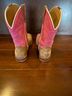 Roper Pink Brown Boots Size 12 - photo 3
