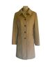 Ann Taylor 70% Wool 20% Nylon 10% Cashmere 100% Polyester Tan Coat Size 6 - photo 1