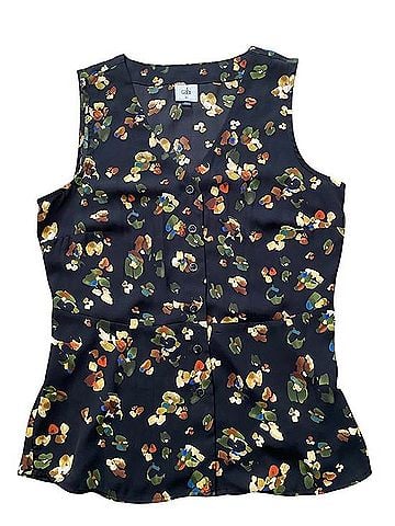 CAbi Flamo Sleeveless Button-Down Shirt (view 2)