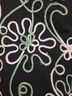 Objects D'art Black Green White Sleeveless Top Size M - photo 4
