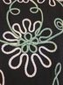 Objects D'art Black Green White Sleeveless Top Size M - photo 5