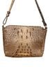 Brahmin 100% Leather Animal Print Brown Leather Shoulder Bag One size - photo 1