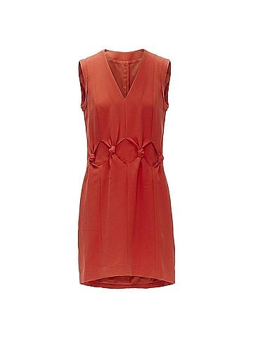 Victoria Beckham Victoria Beckham Red Knot Cocktail Dress (view 1)