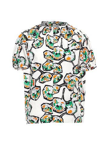 MARNI Marni Floral Print Drawstring Shirt (view 1)