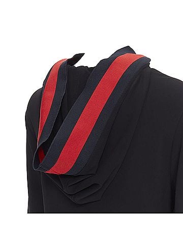 Gucci Gucci Web Trim Hooded Casual Dress (view 2)