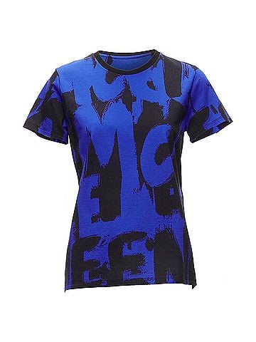 Alexander McQueen Alexander Mcqueen 2022 Graffiti Tshirt (view 1)