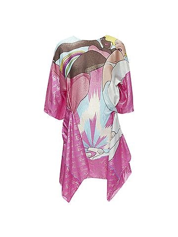 Fendi Fendi Pink Logo Jacquard Dress (view 1)