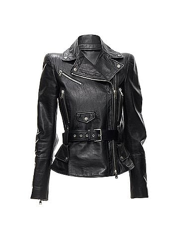 Alexander McQueen Alexander Mcqueen 2010 Leather Biker Jacket (view 1)