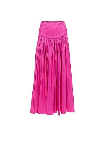 Stella McCartney Stella Mccartney Silk Blend Ruched Skirt (view 1)