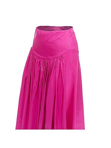 Stella McCartney Stella Mccartney Silk Blend Ruched Skirt (view 2)