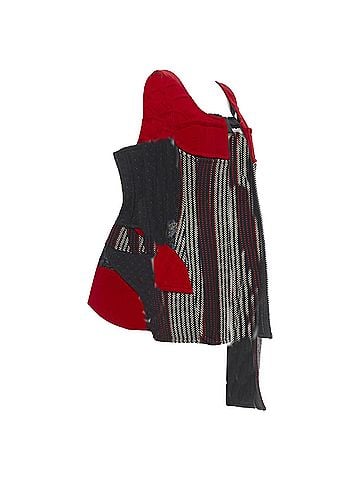 Comme des Garçons Comme Des Garcons 2001 Velvet Tweed Corset (view 1)
