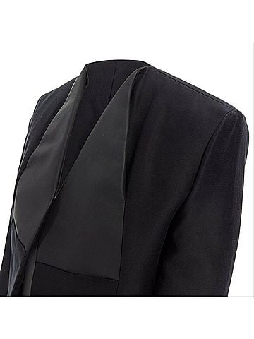 Balenciaga Balenciaga 2012 Leather Panel Jacket (view 2)
