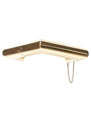 Céline Celine Tubular Square Bangle Cuff (view 1)