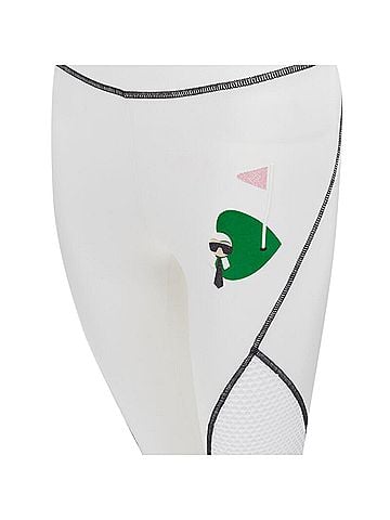 Fendi Fendi Mesh Insert Overstitched Leggings (view 2)
