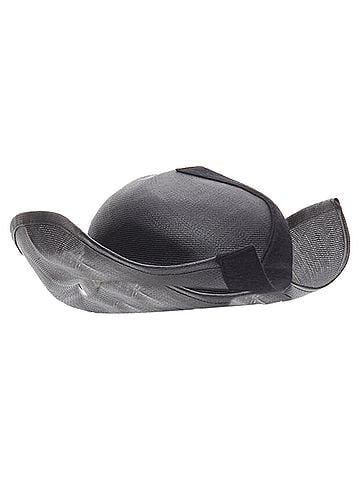 Yohji Yamamoto Yohji Yamamoto Coated Raffia Curled Fedora Hat (view 2)