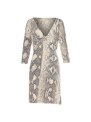 Roberto Cavalli Roberto Cavalli Lace Detail V Neck Dress (view 1)
