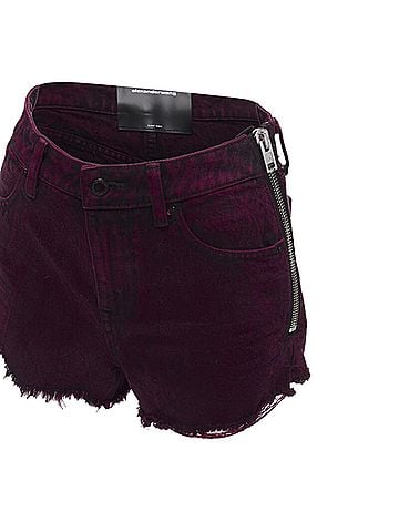 Alexander Wang Alexander Wang Bite Frayed Denim Shorts (view 2)