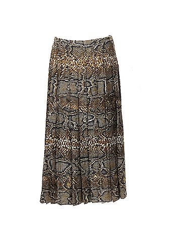 Victoria Beckham Victoria Beckham Silk Animal Print Skirt (view 1)