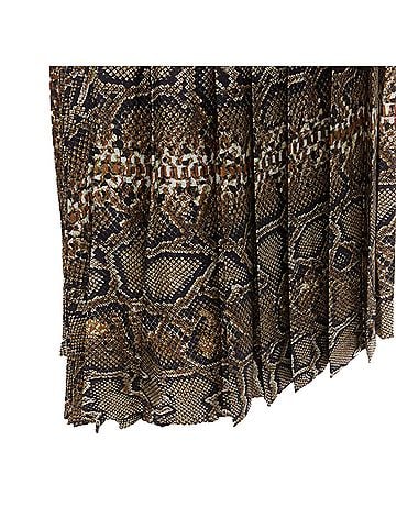Victoria Beckham Victoria Beckham Silk Animal Print Skirt (view 2)