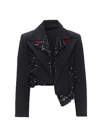 Comme des Garçons Comme Des Garcons Sequin Mesh Jacket (view 1)