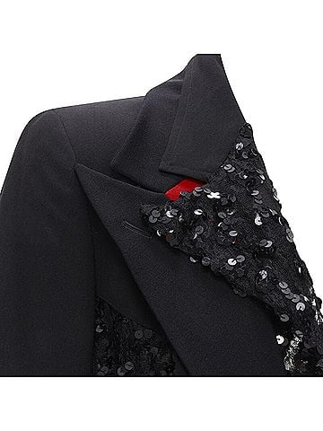 Comme des Garçons Comme Des Garcons Sequin Mesh Jacket (view 2)