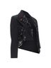 Comme des Garçons 100% Wool Black Comme Des Garcons Sequin Mesh Jacket Size S - photo 5