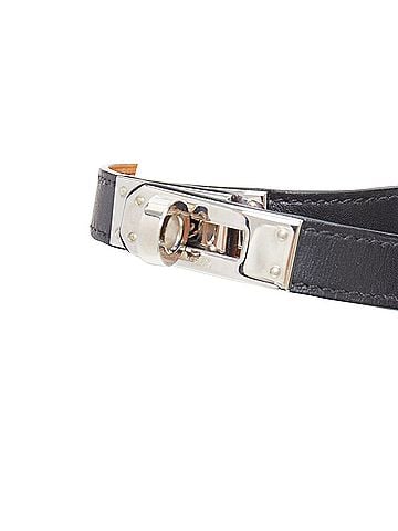 Hermès Hermes Leather Wrap Turnlock Bracelet (view 2)