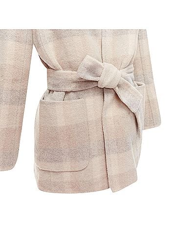 Max Mara Max Mara Angora Wool Checked Jacket (view 2)
