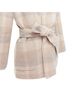 Max Mara 100% Wool Brown Max Mara Angora Wool Checked Jacket Size XXS - photo 2