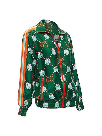 Gucci Gucci Monogram Silk Track Jacket (view 1)