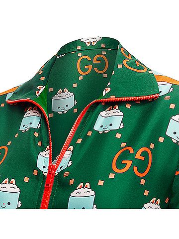 Gucci Gucci Monogram Silk Track Jacket (view 2)