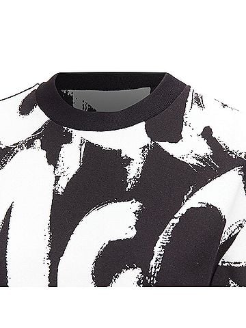 Alexander McQueen Alexander Mcqueen 2021 Graffiti Boxy Top (view 2)