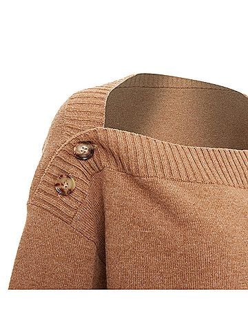 Burberry Burberry Wool Horn Button Sweater (view 2)