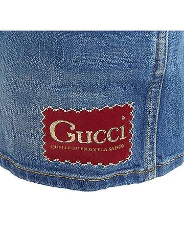 Gucci Gucci Cotton Blend Logo Wide Leg Shorts (view 2)