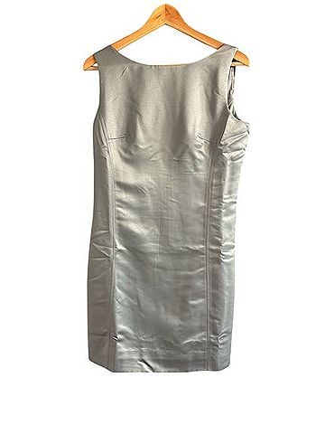 J.Crew Collection scoopback mini dress in satin Cocktail Dress (view 1)