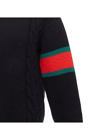 Gucci Gucci 2021 Wool Cable Crew Sweater (view 2)