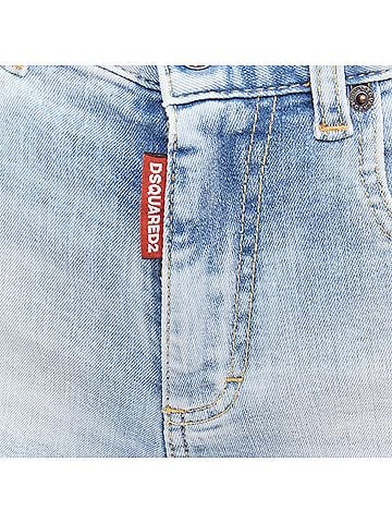 Dsquared2 Dsquared2 Honey Heart Denim Hot Pants (view 2)