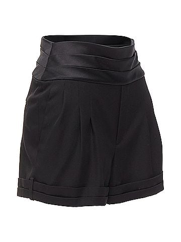 Saint Laurent Saint Laurent 2019 Wool High Waist Shorts (view 1)