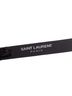Saint Laurent 100% Metal Black Saint Laurent Rectangular Shield Sunglasses One size - photo 6