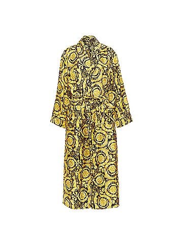Versace Versace Silk Signature Barocco Robe Gown (view 1)
