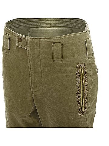 Saint Laurent Saint Laurent 2018 Cotton Military Shorts (view 2)