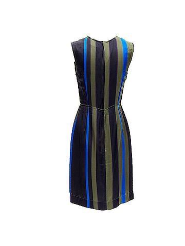 Lanvin Lanvin 100% Silk Abstract Darts Dress (view 2)