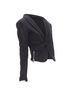 Dsquared2 100% Wool Black Dsquared2 Piercing Zipper Cropped Blazer Size S - photo 1
