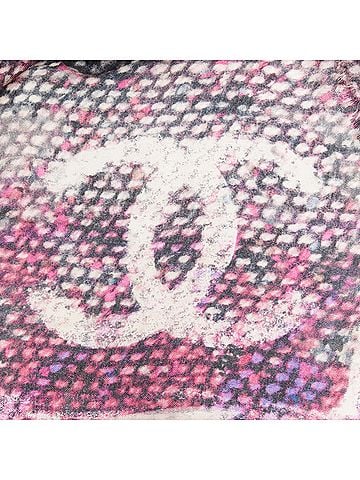 Chanel Chanel Cashmere Tweed Texture Scarf (view 2)